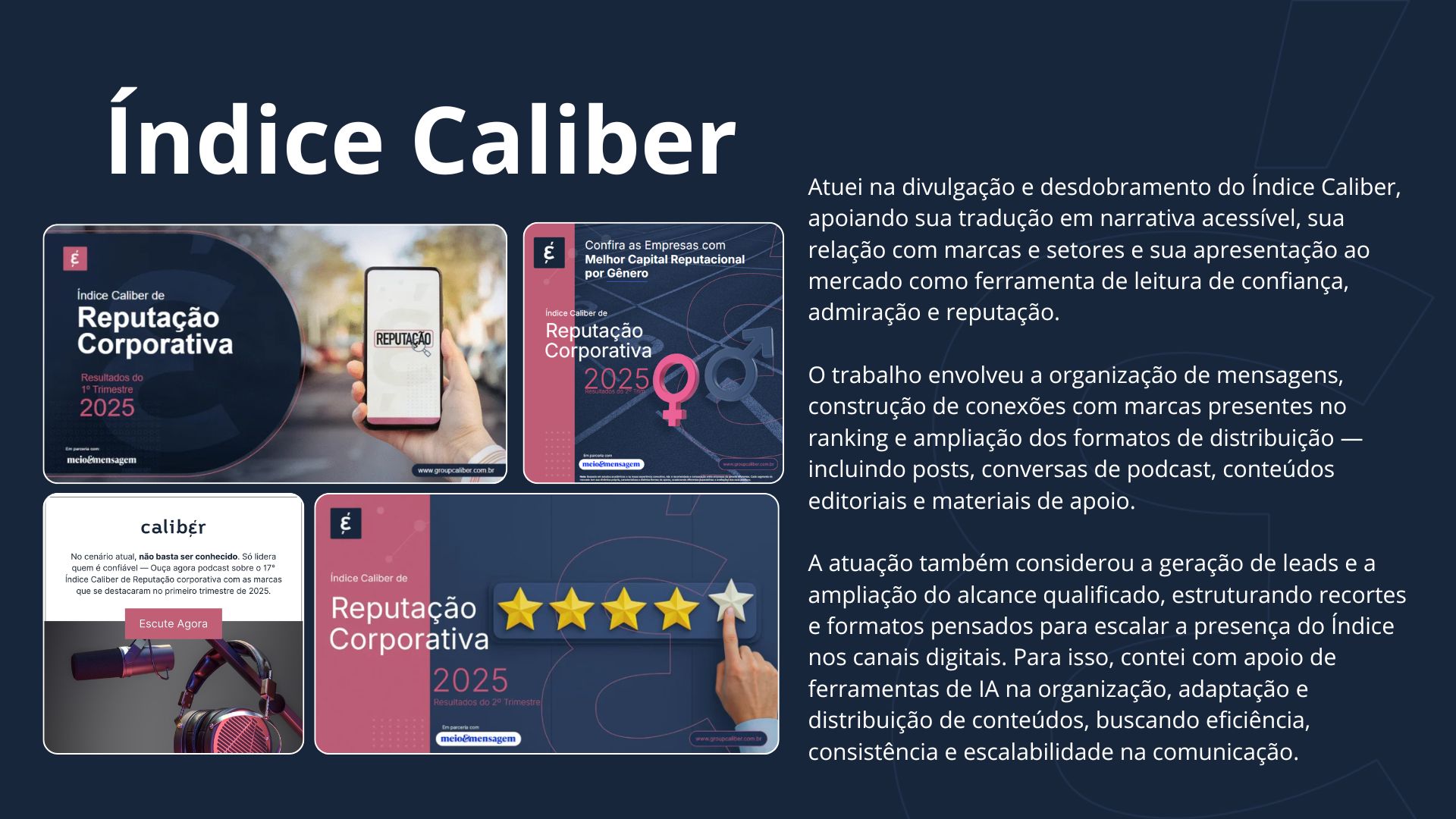 Caliber — slide 5 de 13