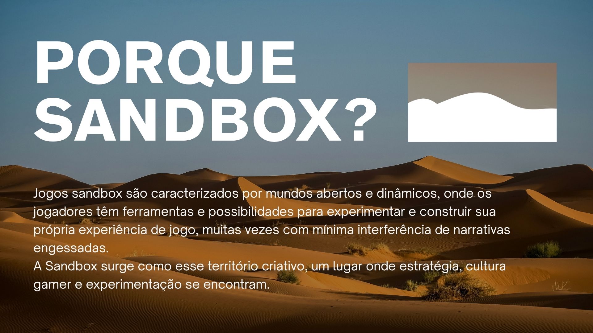 Sandbox — slide 30 de 65